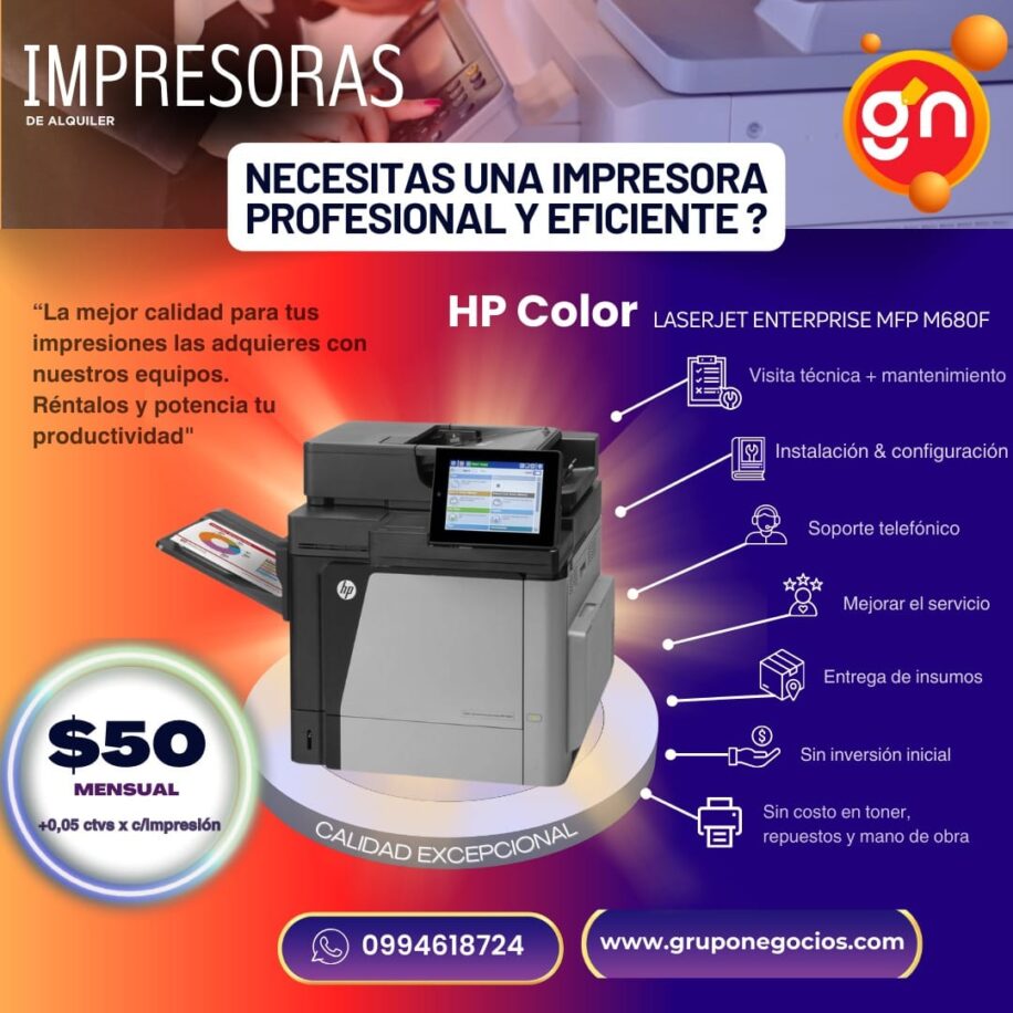 impresora color hp